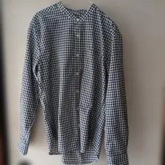 ikka チェック柄 長袖シャツ Lサイズ