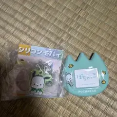 ポチャッコ シリコンモバイルケース 名札セット