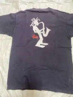 Stussy ジャズマン Tシャツ M ネイビー