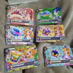 アイカツ　 アクセサリーカード6枚セット