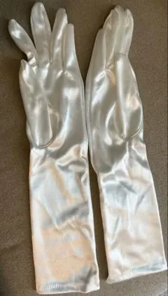 cherie ウェディングサテンロンググローブ