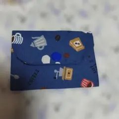 コーヒー柄 カードケース ハンドメイド