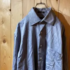 ss3576 US古着 ALEXANDER JULIAN 長袖シャツ グレー M