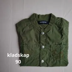 kladskap　 薄手　シャツ　ジャケット90