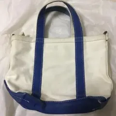 L.L.Bean bLLビーン　エルエルビーン トートバッグ ブルー　インディゴのサムネイル