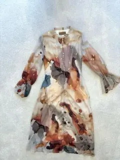 Ameri　UNDRESSED AMELIA INK ART DRESS S