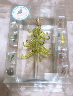 クリスマスツリー ガラス オーナメントセット