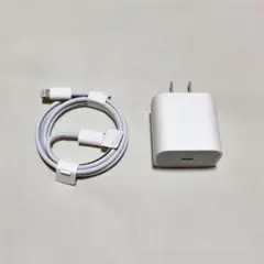 Apple純正 20W USB-C電源アダプタ & Lightningケーブル