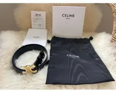 CELINE トリオンフ ベルト ブラック
