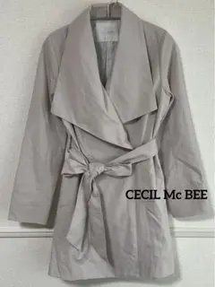 『新品』《セシルマクビー》CECIL McBEE トレンチコート　アウター　M
