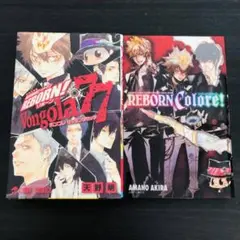 2冊 セット 家庭教師ヒットマン REBORN! 公式 キャラ ビジュアルブック