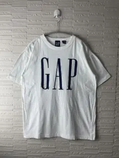 90s USA製ヴィンテージ　OLD GAP ビッグロゴTシャツ　ギャップ