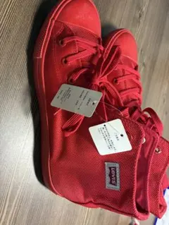 Levi's ハイカットスニーカー レッド 26.5cmのサムネイル