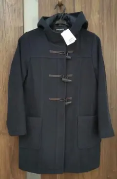 ⑩ポンポネットジュニア 150ネイビー ダッフルコート