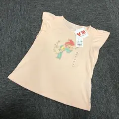 新品 タグ付き UNIQLO GIRLS UT Disney アリエル 半袖