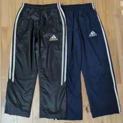 adidas climastorm 冬用シャカシャカパンツ 120　2枚組