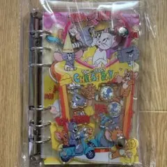 A6 トムとジェリー　シャカシャカノート シール帳 アクリルバインダー