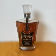 【未開栓】サントリー クレスト12年 700ml 古酒のサムネイル