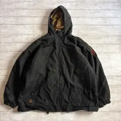 ヴィンテージ90s コロンビア CONVERT 刺繍ロゴ中綿ジャケット XL古着