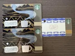 Starbucks スタバ コーヒー カード 3枚セット