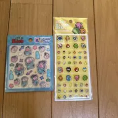 忍たまチェリジェムステッカー　乱太郎きり丸しんべえ　たまごっちタイルシール