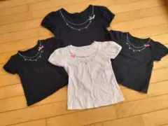 ⑥anie minee 飾りネックレス Tシャツ 100 120 Мのサムネイル