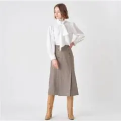 チェクタックスカート　値下げ！