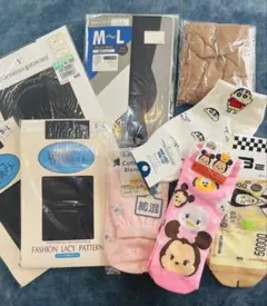 【新品】レディース　ストッキング　靴下　9点まとめ売り