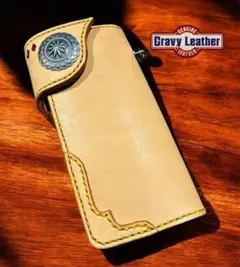 Gravy Leather ネイティブ 長財布 栃木サドルレザー ヌメ革オーダー