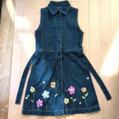 GAP ノースリーブデニムワンピース　130cm