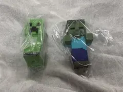 Minecraft クリーパー ゾンビ フィギュアセット