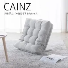 CAINZ 持ち手付カバー洗える背もたれイス FLepoco 座椅子