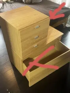 ベルメゾン　キューブ型ストッカー