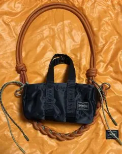 極美品 PORTER HOWL ミニボストンバッグ2way BLACK タンカー