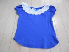 Shirley Temple シャーリーテンプル　半袖Tシャツ 140　ブルーのサムネイル