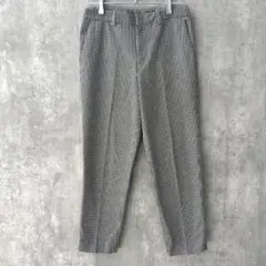 ✨良品✨ ユニクロ パンツ クロップド丈 カジュアル チェック 可愛い 着回し