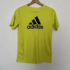 adidas 蛍光イエロー シャツ J160