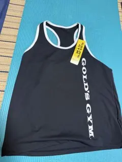 GOLD'S GYM ブラック タンクトップ M