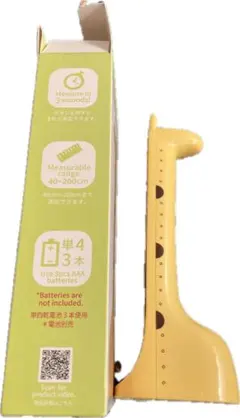 【美品】 Hashy キリンのデジタル身長計