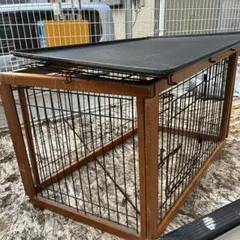犬用ゲージ リッチェル犬用ケージ 木製フレーム 大型犬用 （中古品）のサムネイル