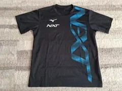 Mizuno NXT Tシャツ Mサイズ ブラック/青