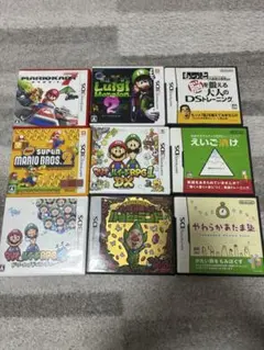 ニンテンドー3DS ソフトまとめ売りマリオシリーズなど
