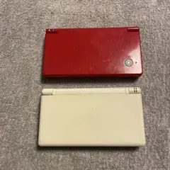 Nintendo DSi レッド & DS Lite ホワイト 本体 2台セット