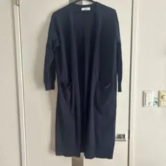 SLOBE IENAスローブイエナネイビー ロングカーディガン