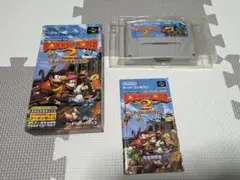 スーパードンキーコング2 スーパーファミコン 箱説あり！