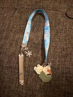 Disney Frozen2 オラフ ブックマーク しおり