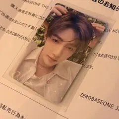 ZB1 ジャンハオ RE-FLOW Mnet Plus Merch 特典トレカ - メルカリ