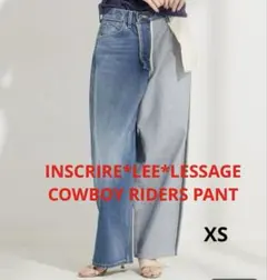 INSCRIRE*LEE*LESSAGE COWBOY RIDERS PANT