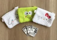 サンリオ　もふもふポーシェット2　ハローキティ　けろけろけろっぴ　シナモンロール