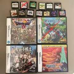 DSソフトまとめ売り15点+ソフトケース